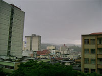Foto da rio Branco com Chuva