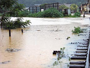 Enchente em Cataguases