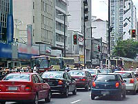 Foto de carros na cidade