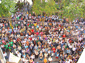 Foto: ACESSA.com foto de manifestação