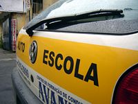 Foto de carro de auto-escola