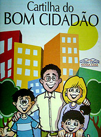 Capa da cartilha do programa