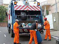 Foto de caminh&atilde;o do Demlurb