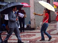 Manifestação em defesa do Restaurante Popular