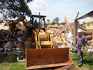 bombeiros trabalhando