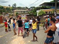 bombeiros trabalhando