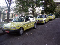 Foto de taxis