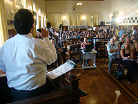 Foto da audiência pública