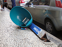 Orelh&atilde;o no ch&atilde;o
