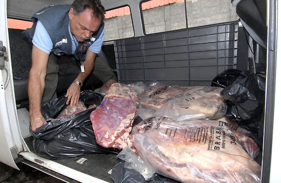 Carne apreendida