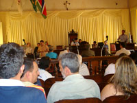 Foto de audiência na Câmara