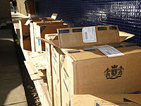 Foto de caixas de cigarro