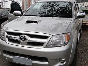 Foto: ACESSA.com Foto de veículo apreendido