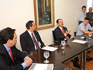 Foto: Humberto Nicoline/PJF Anuncio do projeto de revitalização da Praça da Estação