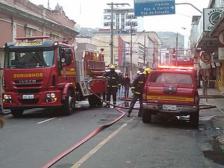 Caminhão do Corpo de Bombeiros