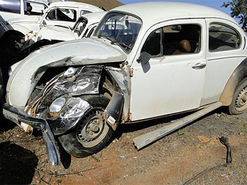 Fusca acidentado