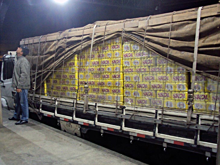 Foto da carga apreendida