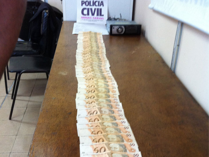 Dinheiro apreendido