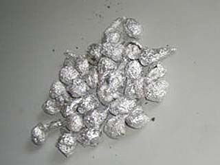 Foto Ilustrativa: Divulgação/Polícia Militar do Piauí Foto de pedras de crack