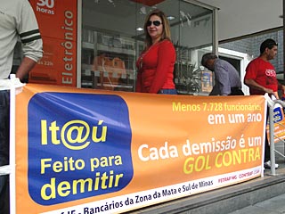 Manifestação bancários
