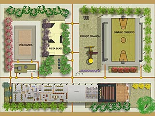 praça dos esportes e da cultura