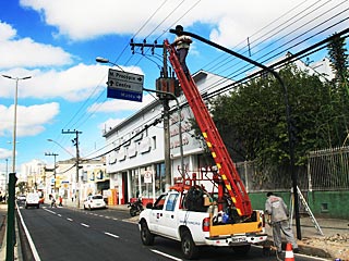 Novos semáforos avenida Rio Branco