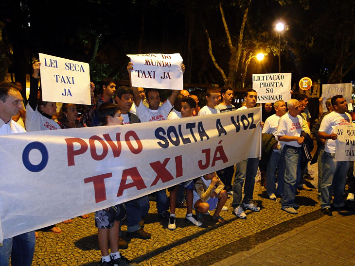 Manifestação SindiTáxi