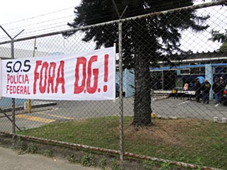 Foto: ACESSA.com Policia Federal em greve