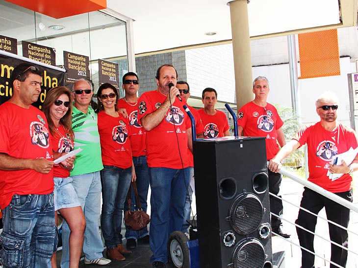 Manifestação bancários