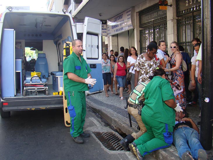 Atropelamento na Rio Branco