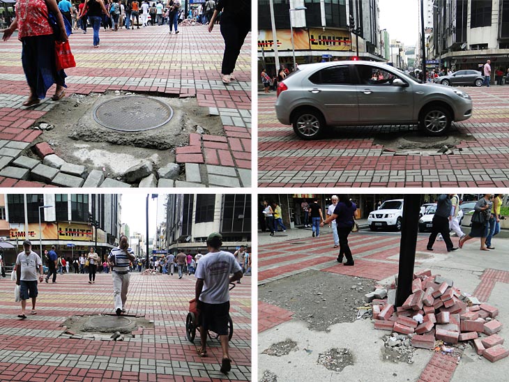 Buraco na Rio Branco com Marechal