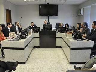 Foto: Divulgação/ACS do TRT da 3ª região Reunião Sinttro/Astransp no TRT