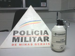 Foto: Divulgação/PM granada