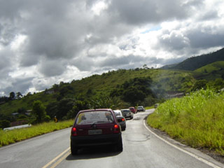 Estradas da regi&atilde;o