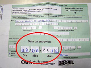 Pedido de vagas nas creches
