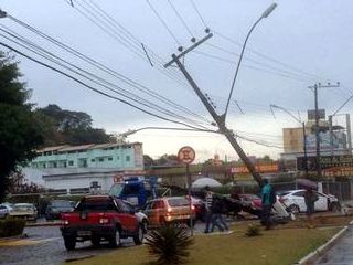 Acidente na rodoviaria