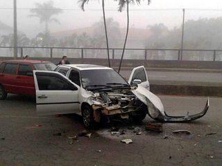 Foto: Reprodução/imagem Whatsapp Acidente