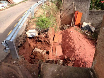 Foto: Divulgação/Facebook Trânsito Juiz de Fora chuvas