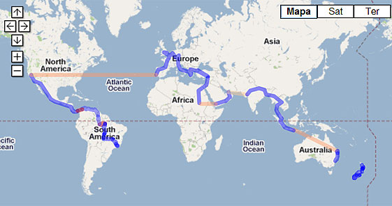 mapa interativo