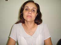 A presidente da ONG, Rosane