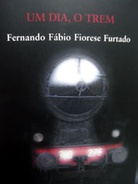 Foto da capa do livro que mostra um trem