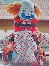 Foto do Palha?o Risadinha  - fantoche