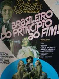 Foto de cartaz da peça Brasileiro do Princípio ao Fim