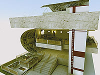 Foto da faixada do teatro