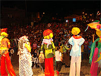 Foto do espet&aacute;culo e do p&uacute;blico