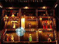 palco do espet&aacute;culo a casa da riqueza