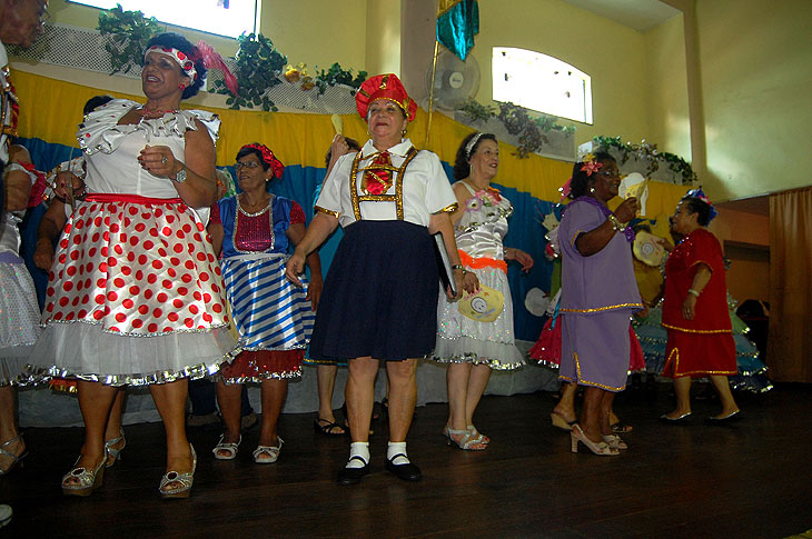 Foto do concurso de samba-enredos