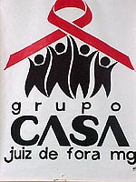 Cartaz escrito Grupo Casa