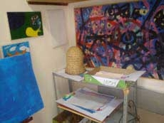 foto de aula de artes