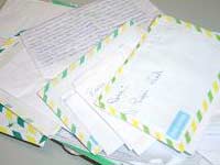 Foto de cartas